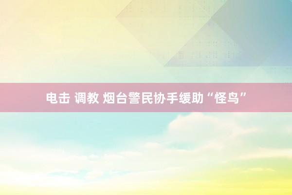 电击 调教 烟台警民协手缓助“怪鸟”