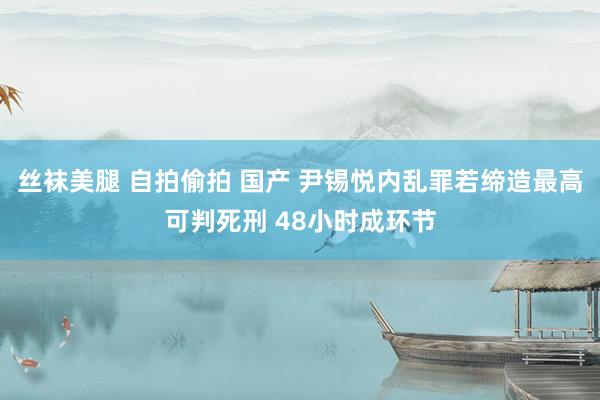 丝袜美腿 自拍偷拍 国产 尹锡悦内乱罪若缔造最高可判死刑 48小时成环节