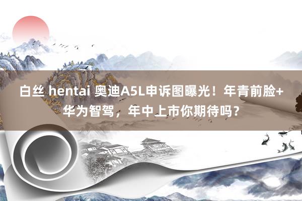 白丝 hentai 奥迪A5L申诉图曝光！年青前脸+华为智驾，年中上市你期待吗？