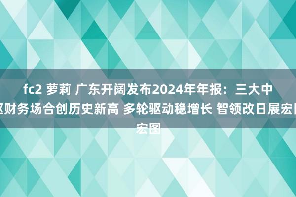 fc2 萝莉 广东开阔发布2024年年报：三大中枢财务场合创历史新高 多轮驱动稳增长 智领改日展宏图