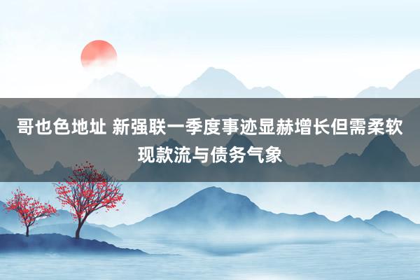 哥也色地址 新强联一季度事迹显赫增长但需柔软现款流与债务气象